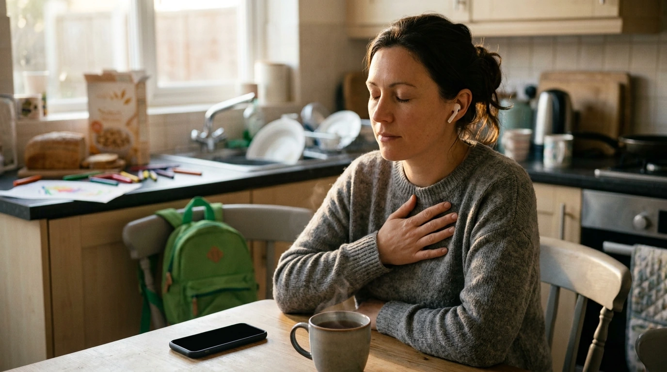 5-Minute Audio Reset for Exhausted Parents (Calm + Energy)