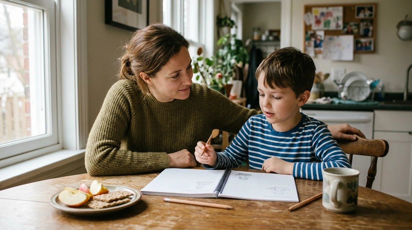 Talk & Connect: 7-Day Parent-Child Check-In Workbook